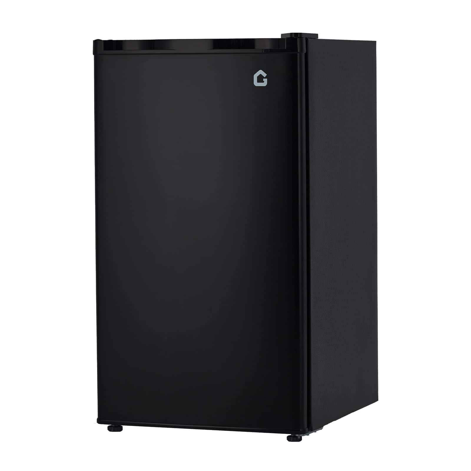 GARVEE - 3.2 Cu.Ft. Refrigerator with Freezer Mini Fridge Large Capacity Food Storage Cooling drinks Apartment Dorm - sliver