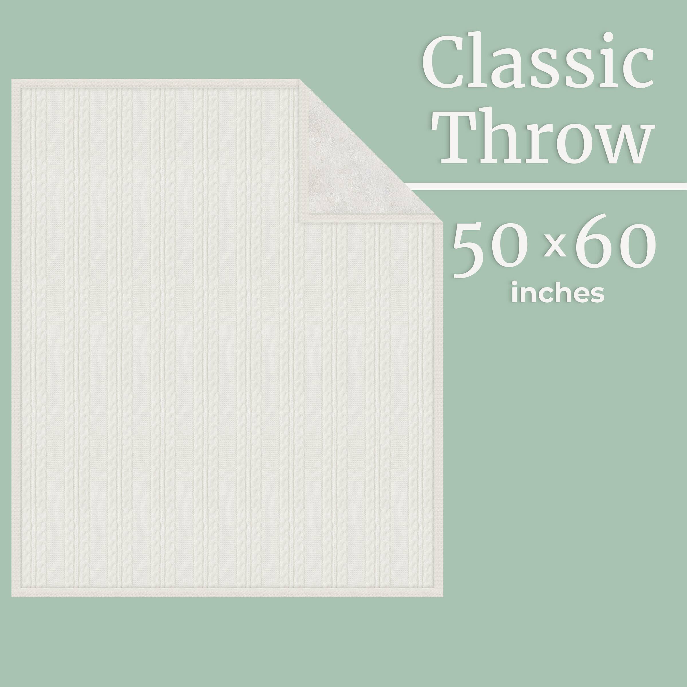 Classic Throw  
50 x 60 inches