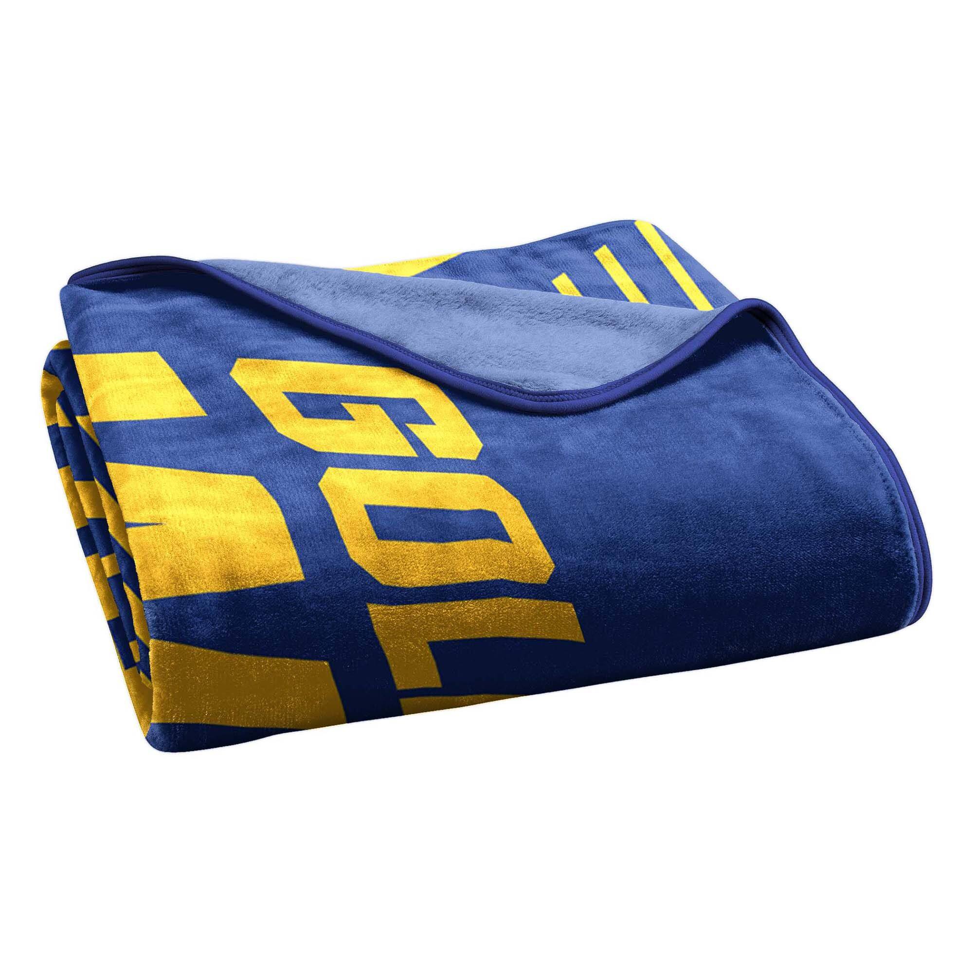 Back. Sweet Home Collection - NBA Golden State Warriors 60" x 80" Raschel Throw Blanket - Blue.