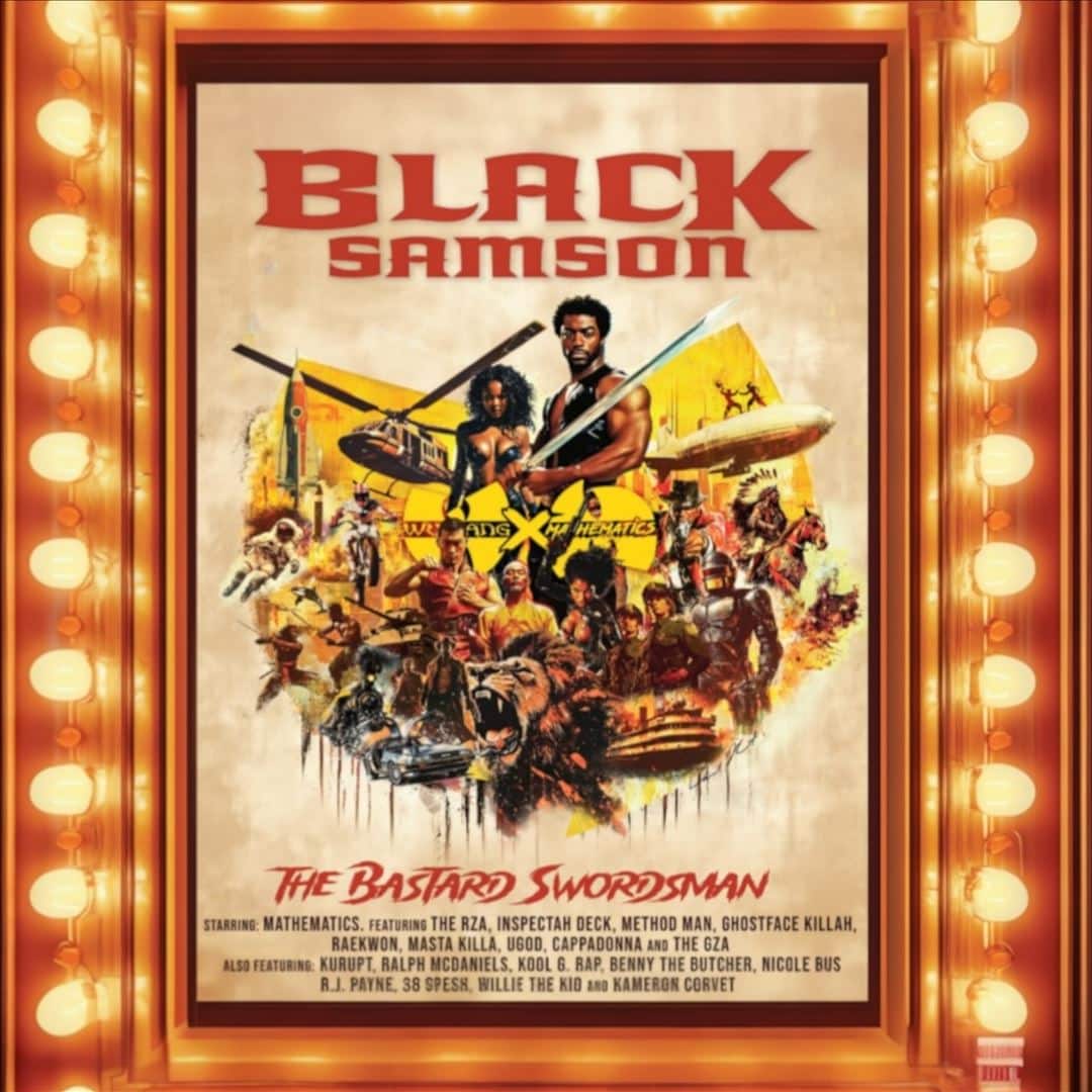Front. Black Samson, The Bastard Swordsman [180G LP] [LP].