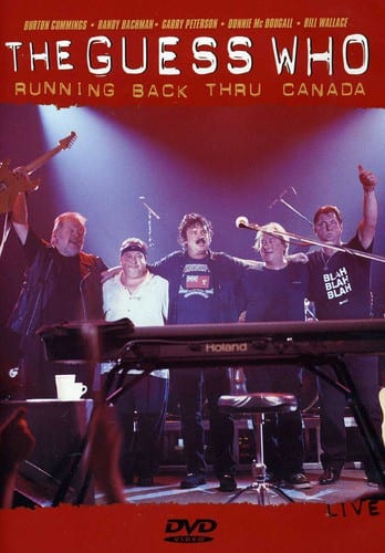 Front. The Guess Who - The Guess Who: Running Back Thru Canada   - DVD.