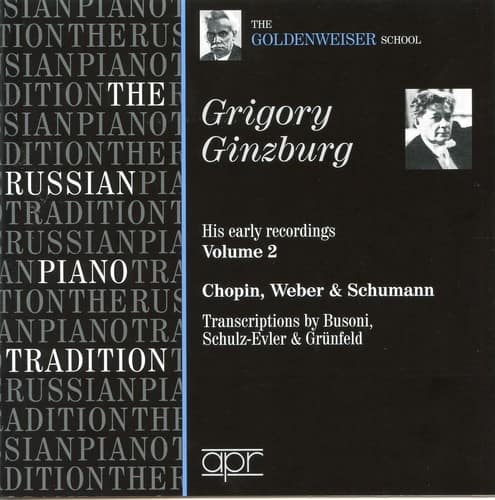Grigori Ginzburg - Russian Piano Tradition: Goldenweiser School   - COMPACT DISCS [CD] price history on PriceWatchPro