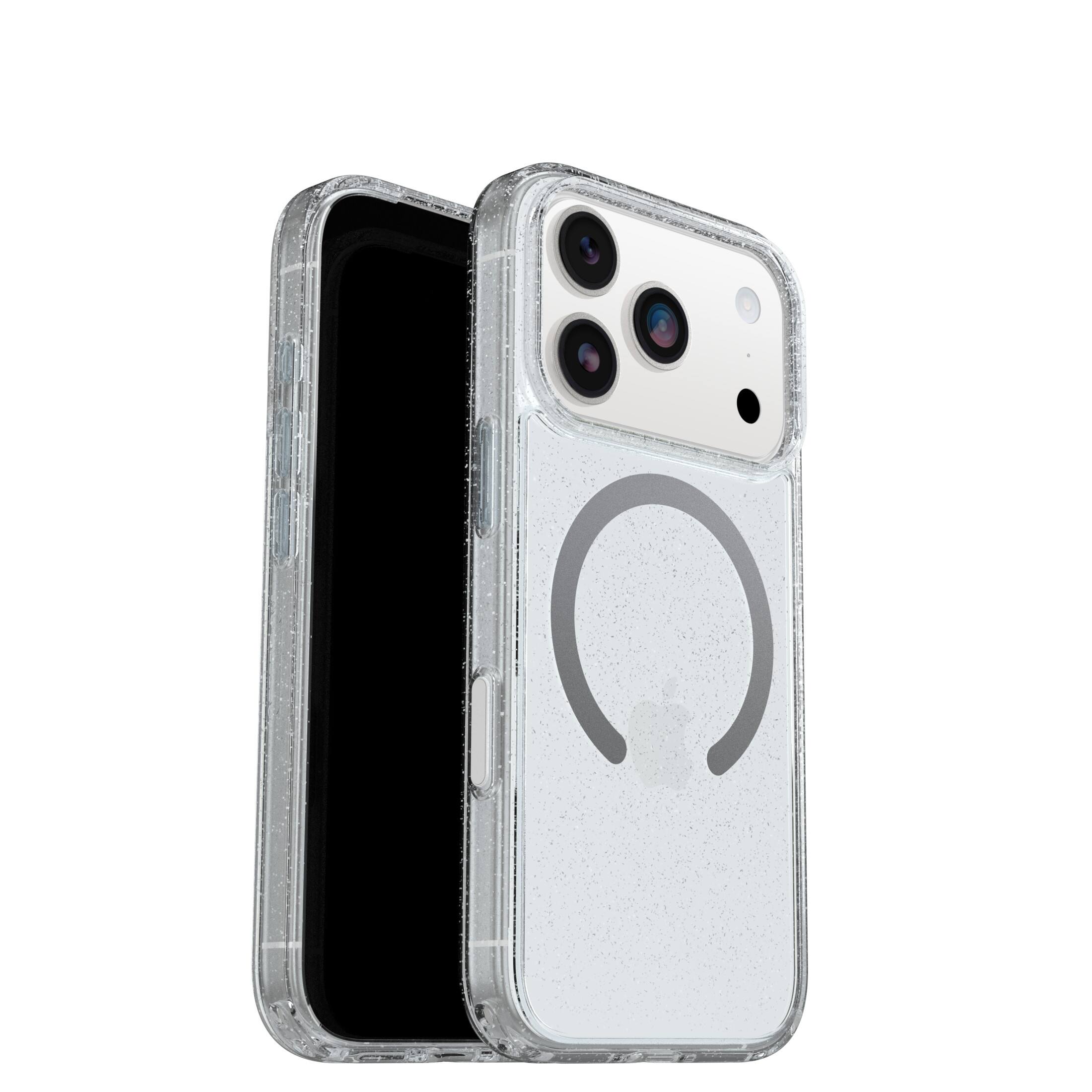 Back. OtterBox - Symmetry Series Hard Shell for iPhone 17 Pro - Stardust 4.0.