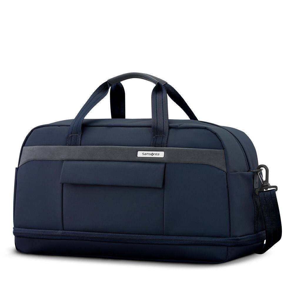 Angle. Samsonite - Elevation Softside Duffel - Midnight Blue.