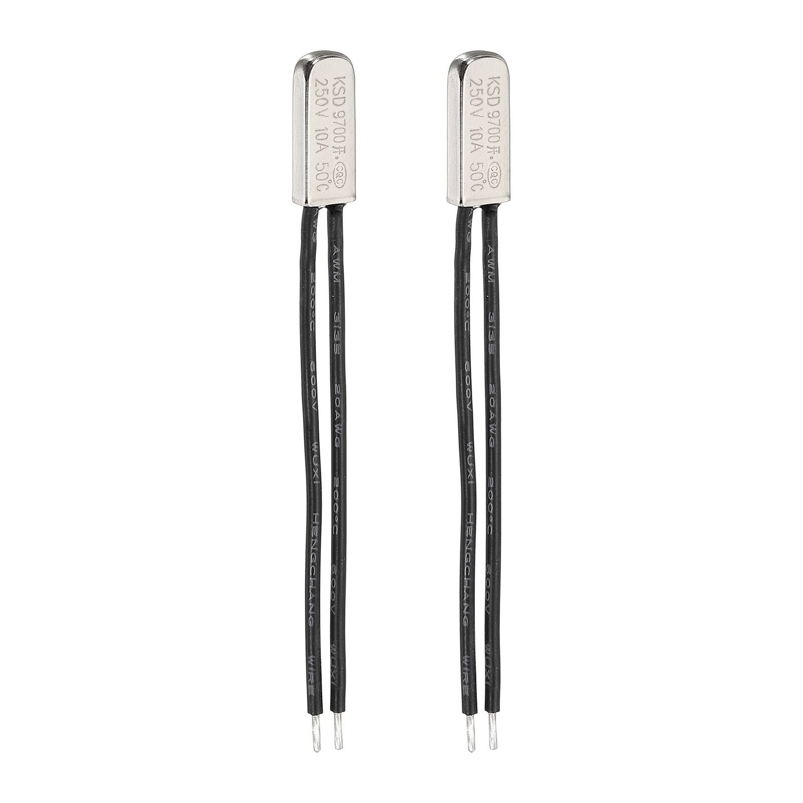 250V 10A 50C  
KSD 9700 CQC AWM  
250V 10A 50C  
KSD 9700 CQC AWM