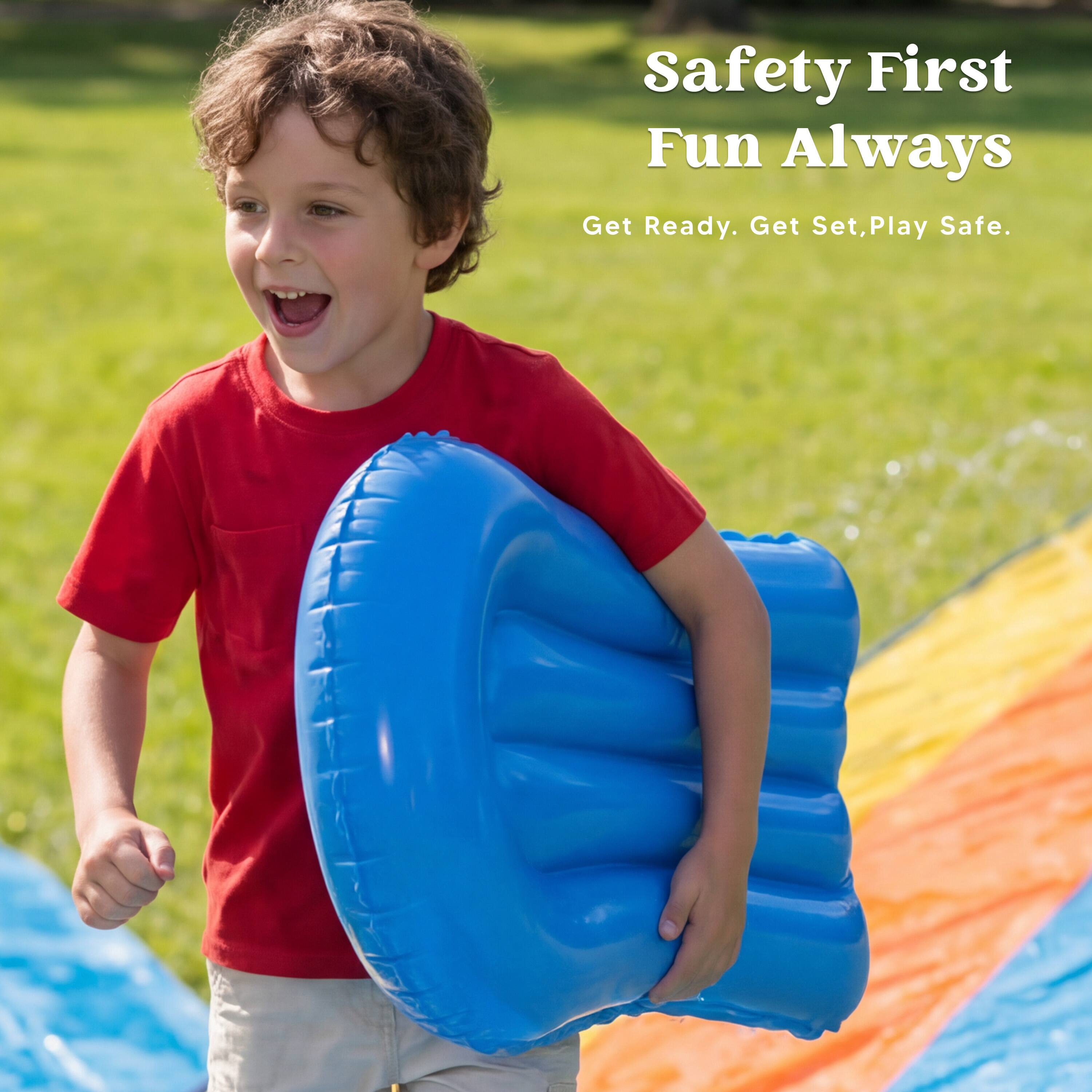 Safety First Fun Always  
Get Ready. Get Set, Play Safe.
