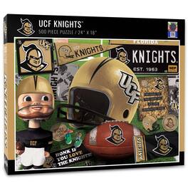 YouTheFan - UCF Knights 500-Piece Retro Series Puzzle - Multicolor
