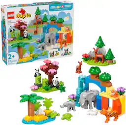 DUPLO Town 3 in 1 Wild Animal Families Building Toy 10446