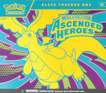 Pokémon Trading Card Game: Mega Evolution Ascended Heroes Elite Pokémon Trading Card Game: Mega Evolution Ascended Heroes Elite