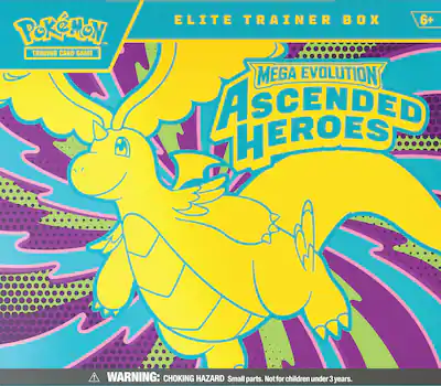 Pokémon Trading Card Game: Mega Evolution Ascended Heroes Elite Pokémon Trading Card Game: Mega Evolution Ascended Heroes Elite