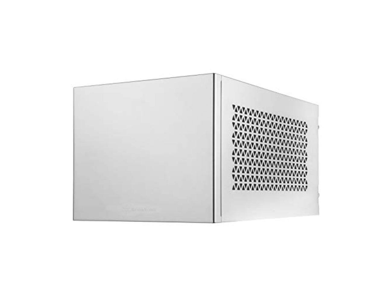Alt View 6. SilverStone - Silverstone SUGO 15 mini-ITX, Aluminum, 3-slot GPU/ATX PSU/240mm AIO, USB-C, SST-SG15S - Silver - Silver.