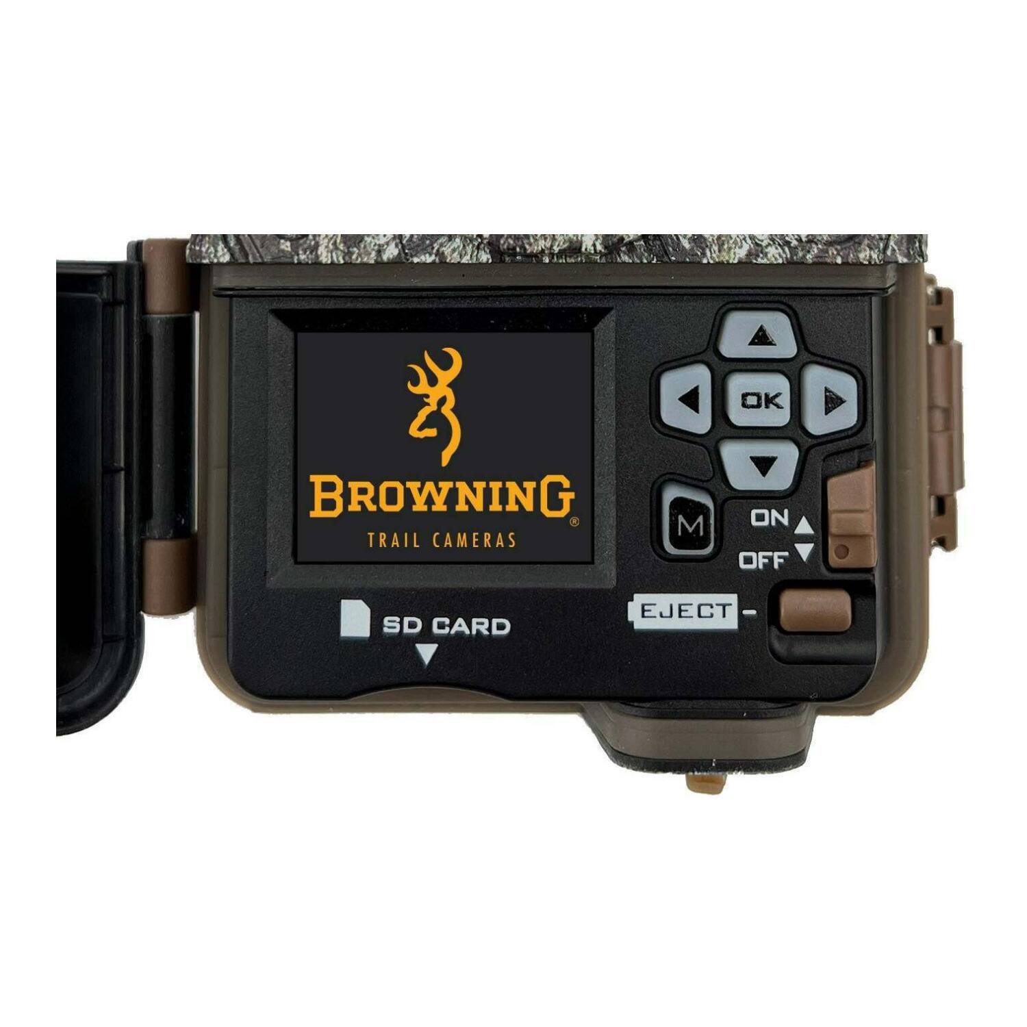 The text on the image is: "Browning Trail Cameras SD Card Eject."