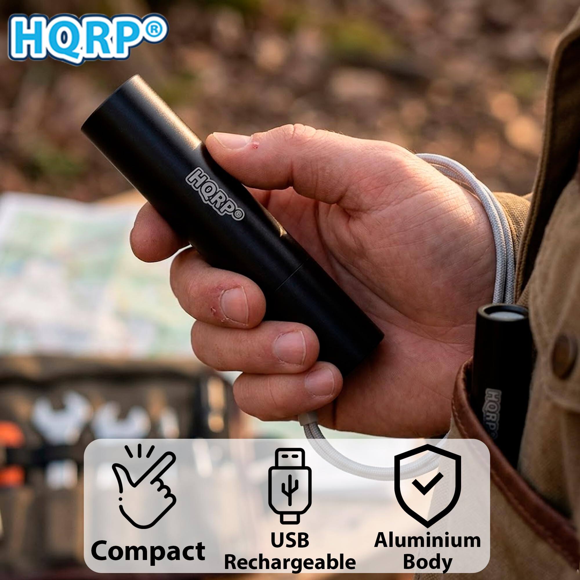 HQRP HORPO HORP USB Aluminium Compact Rechargeable Body