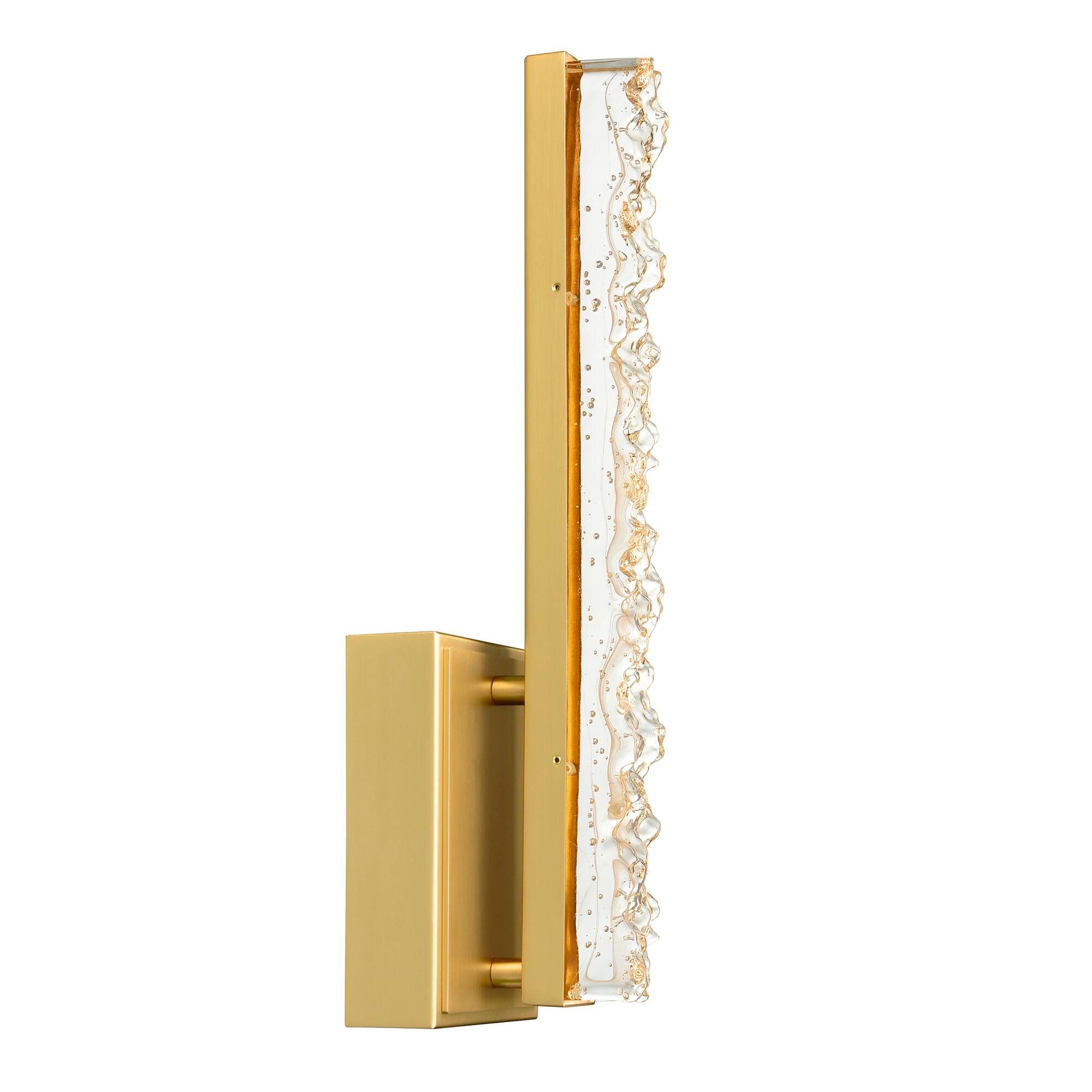 CWI Lighting - Stagger Integrated LED Wall Light - Brass