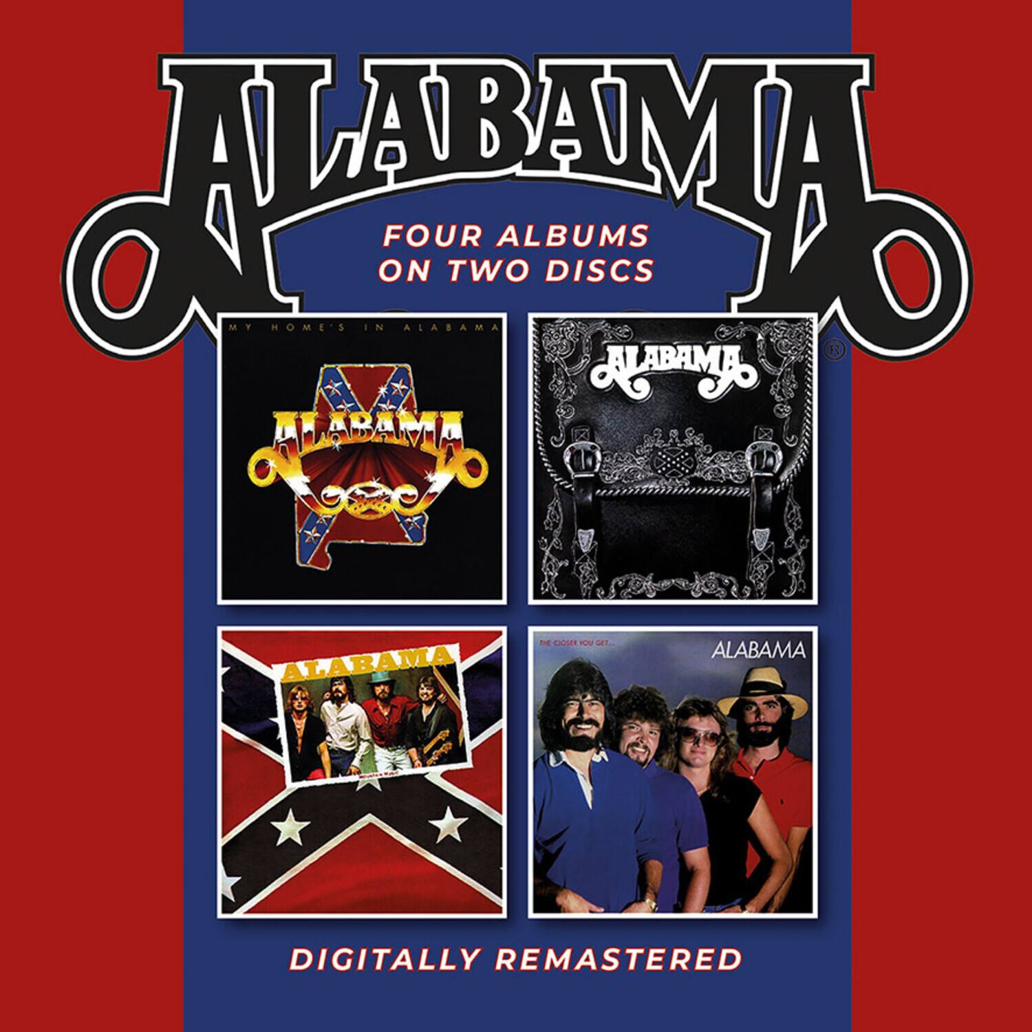 Alabama - My Home's In Alabama / Feels So Right / Mountain Music / The Closer You Get   - COMPACT DISCS [CD]