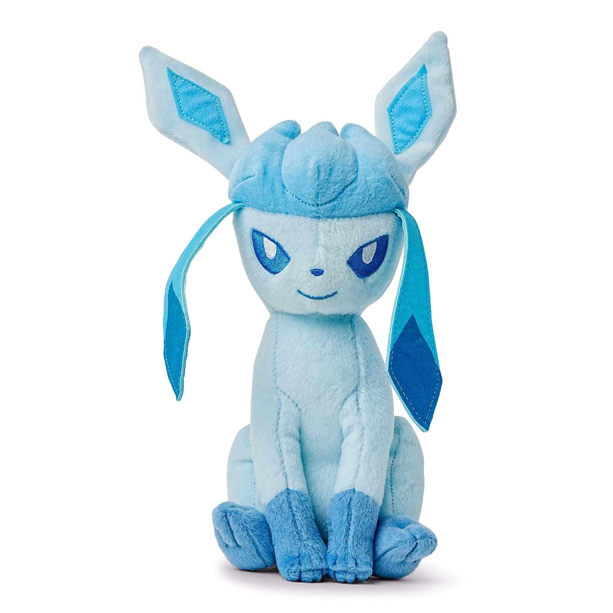 Front. Pokémon - Pokemon 8 Inch Collector Plush | Glaceon - Multi-Colored.