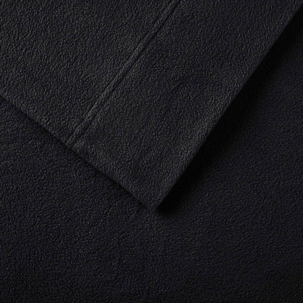 Alt View 5. Gracie Mills - Gracie Mills Lenora Microfleece Cozy Sheet Set - Black.