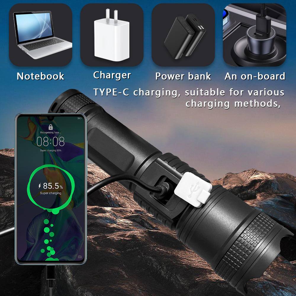 Notebook Charger Power bank An on-board TYPE-C charging, suitable for various charging methods, a Recognising face. 08:08 Saper charging 85% 85.5 Super charging