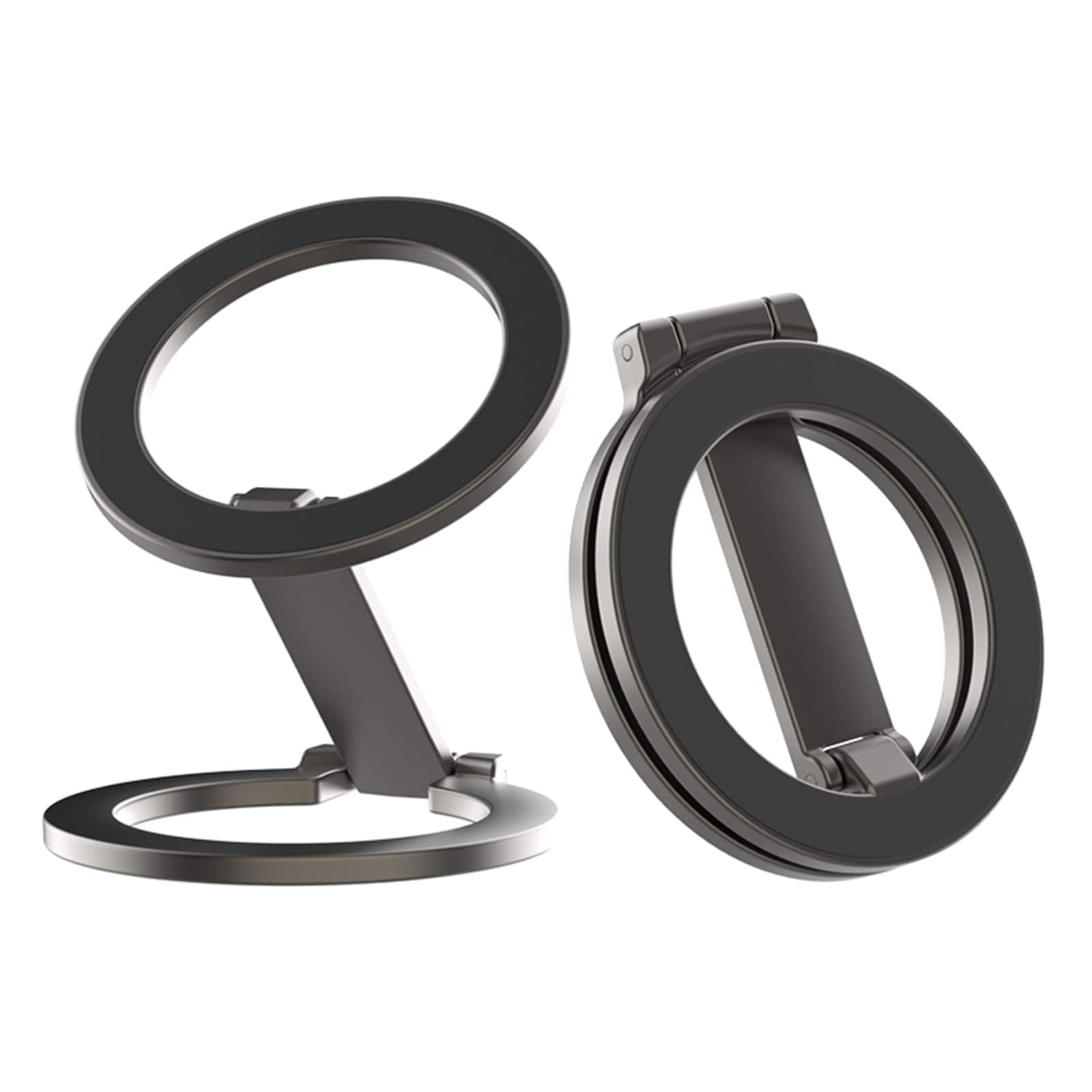UUCOVER - Universal Phone Ring Stand Dual-Sided Magnetic Grip Holder Compatible with MagSafe Car Desktop Phone Bracket Kickstand - Black price history on PriceWatchPro