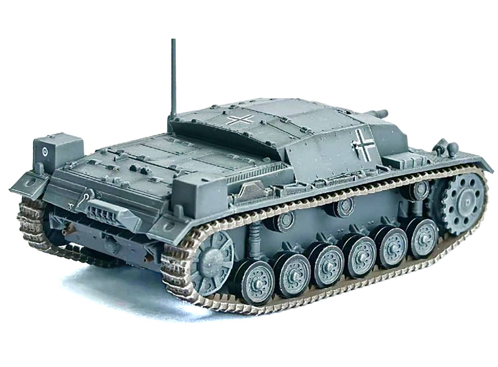 Left. Dragon Models - Germany StuG.III Ausf.A Tank "LAH France" (1940) "NEO Dragon Armor" Series 1/72 Plastic Model by Dragon Models - Multi.