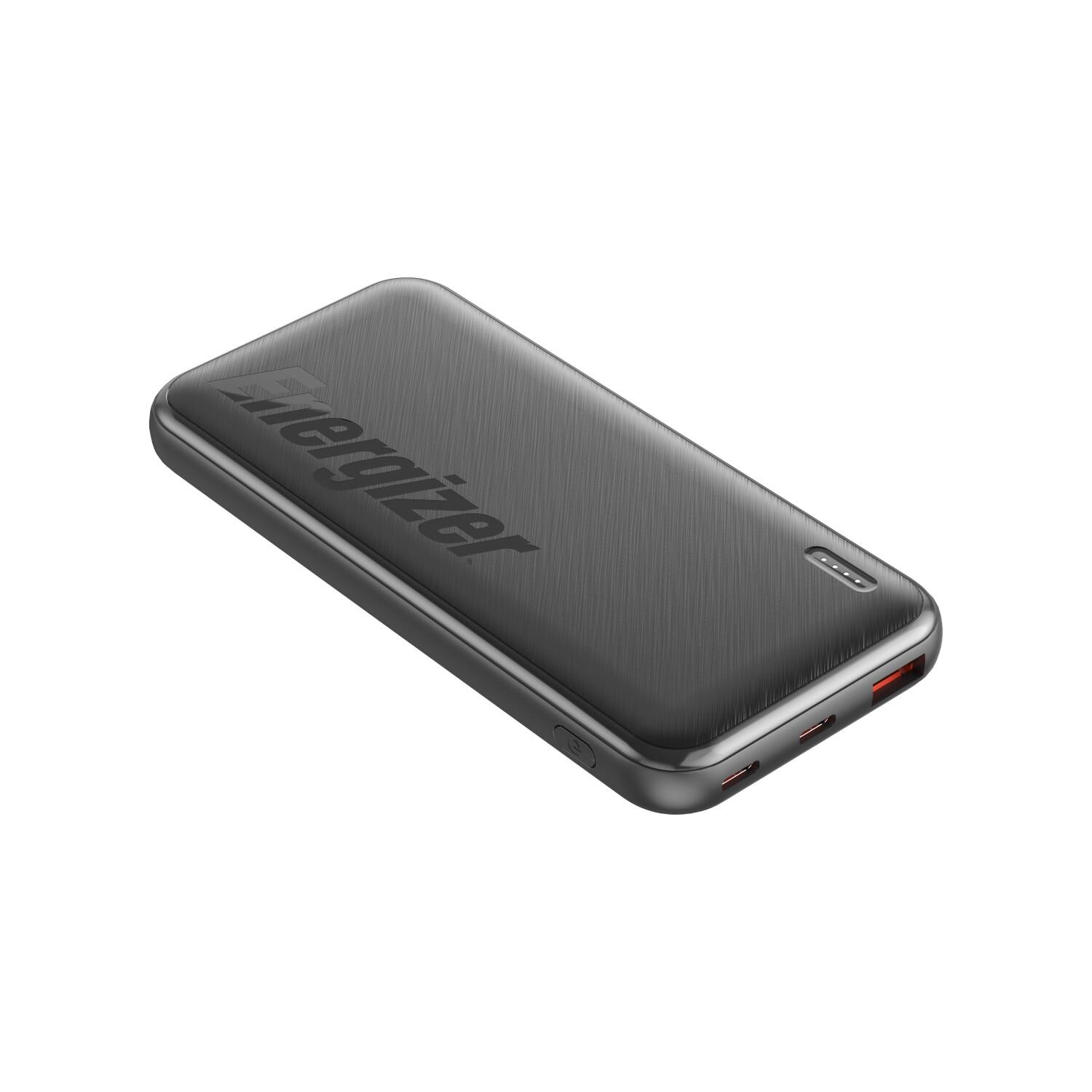 Front. Energizer - UE10055PQ (PowerBank 10000mAh) PD22.5W Fast Charger - Black.