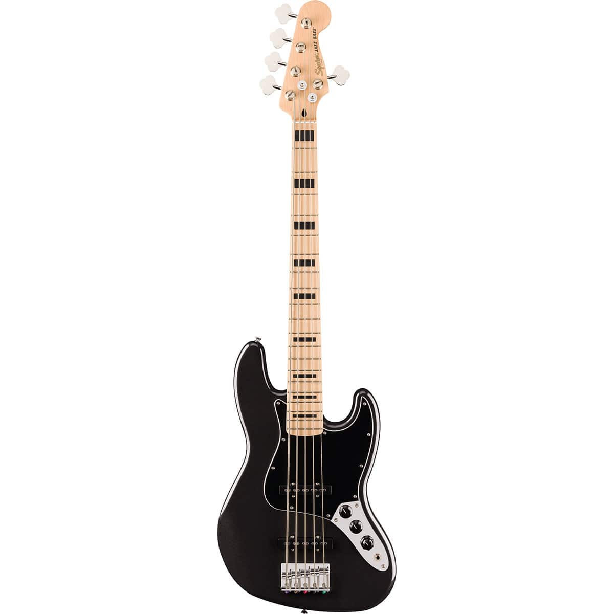 Fender - Squier Affinity Series Active Jazz Bass V 5-String Guitar, Black Metallic price history on PriceWatchPro