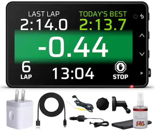 LAST LAP: 2:14.0
TODAY'S BEST: 2:13.7
-0.44
6 LAP
13:04
STOP
LCD Screen Cleaner
GAVE CTROnES