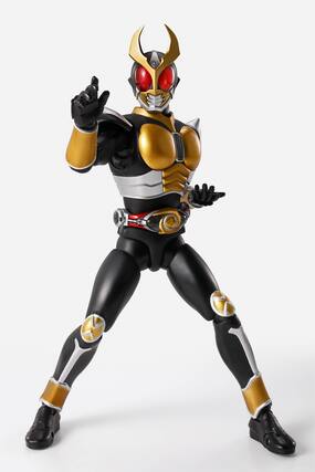 Front. PopMarket - Tamashii Nations - Kamen Rider Agito - S.H.Figuarts - Grand Form (25th Anniversary version) Action - COLLECTIBLES - Multicolor.