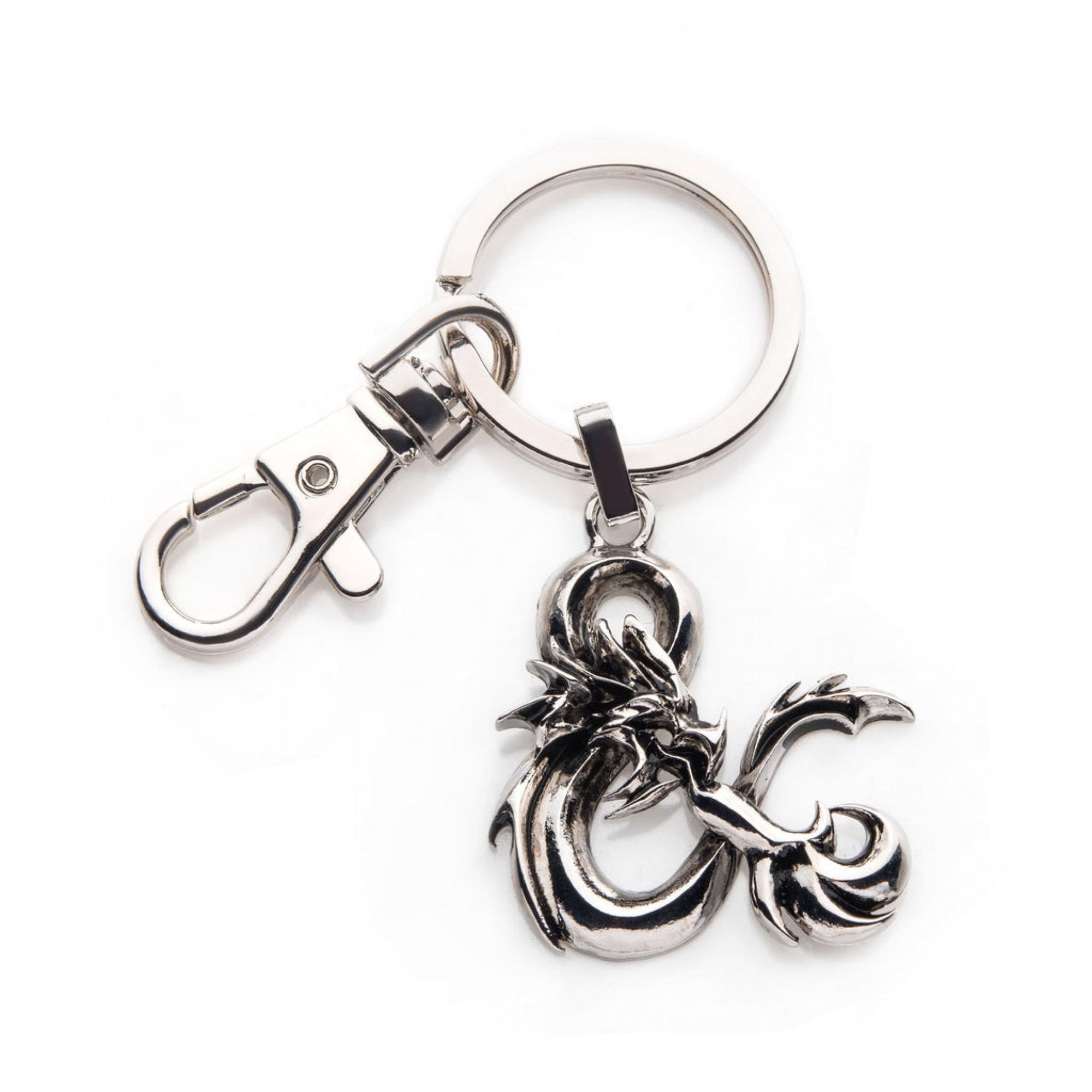 Alt View 1. SalesOne LLC - Dungeons & Dragons Ampersand Metal Keychain - Purple.