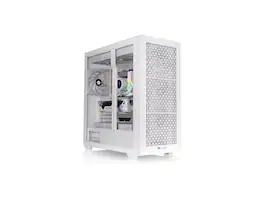 Thermaltake - AX500 Snow TG Full Tower, 4x140mm Fans, 420mm Rad, 460mm GPU, 5x3.5/6x2.5, Hidden Conn - Snow