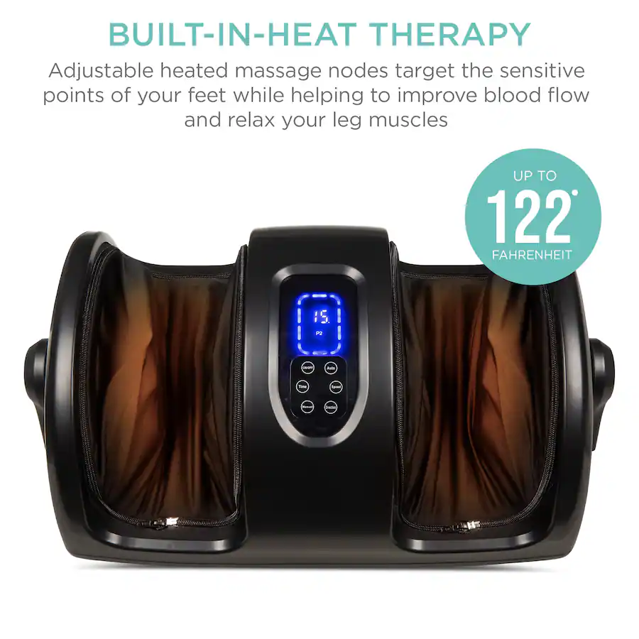 Best Choice Products Foot Massager Machine, Therapeutic Reflexology ...