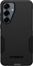 OtterBox - Commuter Series Hard Shell for Samsung Galaxy S25+ - Black - Front_Zoom