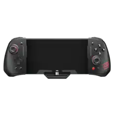 Front. Mad Catz - Mad Catz - C.A.T. 12 Ergonomic RGB Switch Controller with 6-axis motion control - Compatible with Switch/Lite/OLED Model - Black.