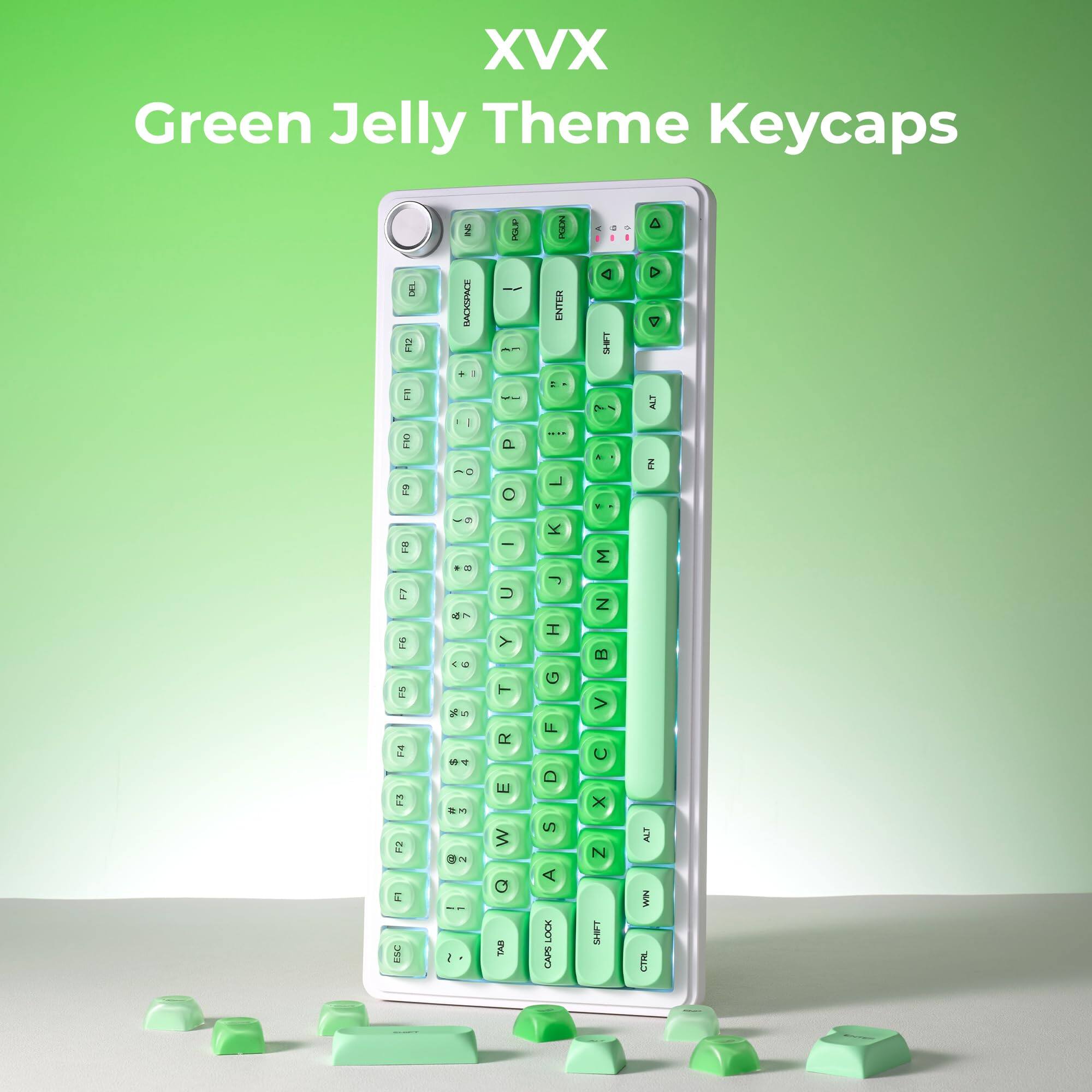 XVX  
Green Jelly Theme Keycaps