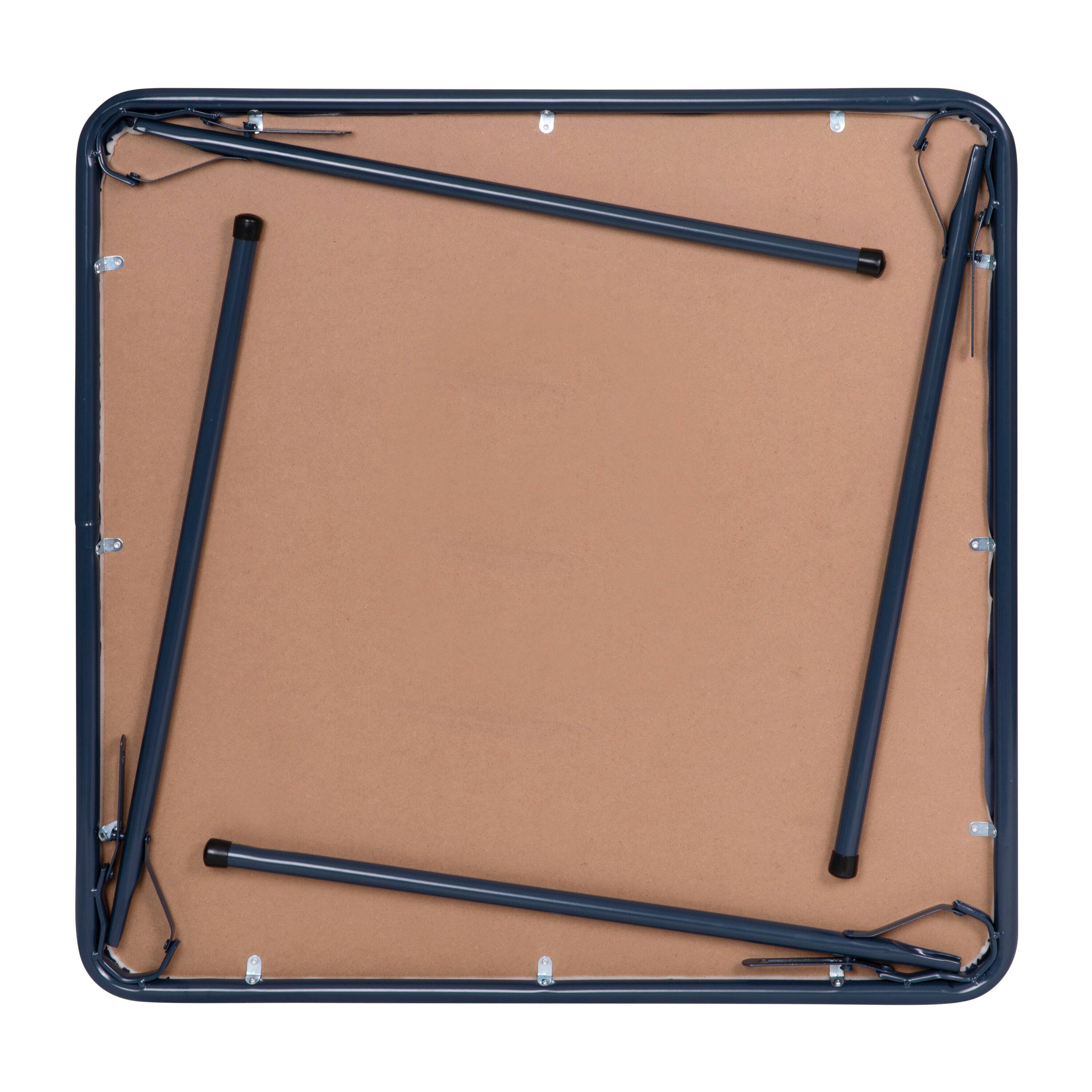 Alt View 10. Emma + Oliver - 5 Piece Folding Card Table and Chair Set - Navy.