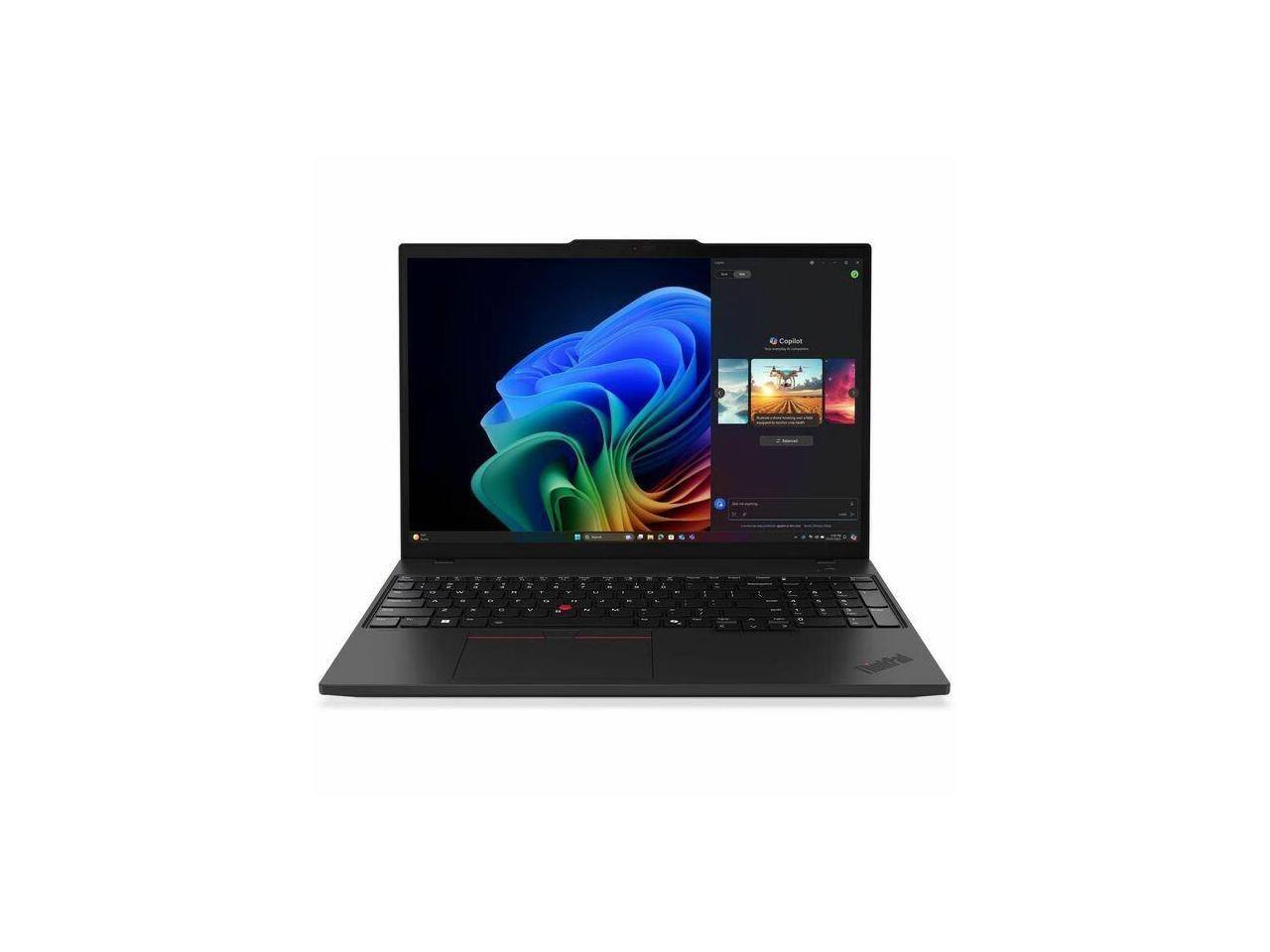Lenovo - ThinkPad T16 Gen 4 21QN0045US 16" Copilot+ PC Notebook - WUXGA - 60 Hz - AMD Ryzen AI 5 PRO 340 - 16 GB - 256 GB - Black