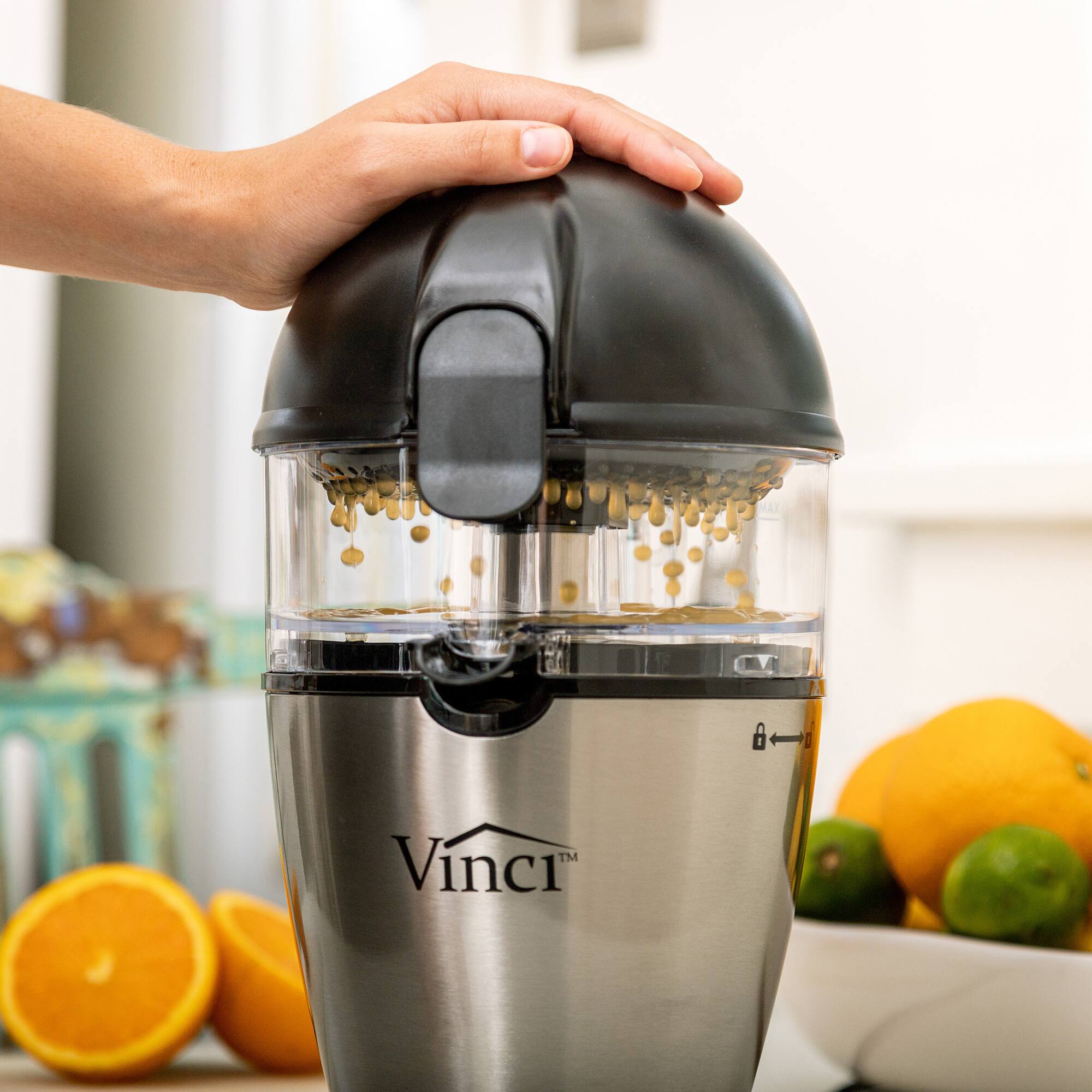 Alt View 5. Vinci - Vinci Hands Free Citrus Juicer - Black.