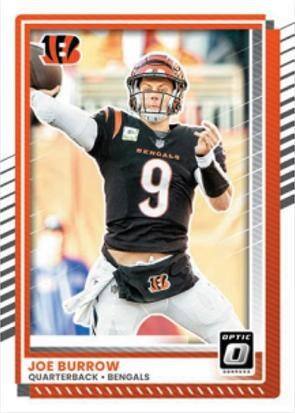 1E ENOALS 9 TEC JOE BURROW QUARTERBACK BENGALS OPTIC 0