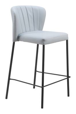 Hivvago - Linz Counter Stool (Set of 2) - Gray