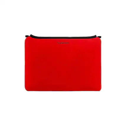 Front. Vangoddy - 11.6-12.5-inch Neoprene Laptop/Tablet Sleeve, Water-Resistant, Surface Pro 3, MacBook Air, XPS, Chromebooks - Red.