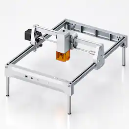 Anysun - 5W Output Laser Engraver, 15W Precision Cutter, 400x400mm Area, for Wood/Acrylic/Leather/Metal/Glass, US Plug