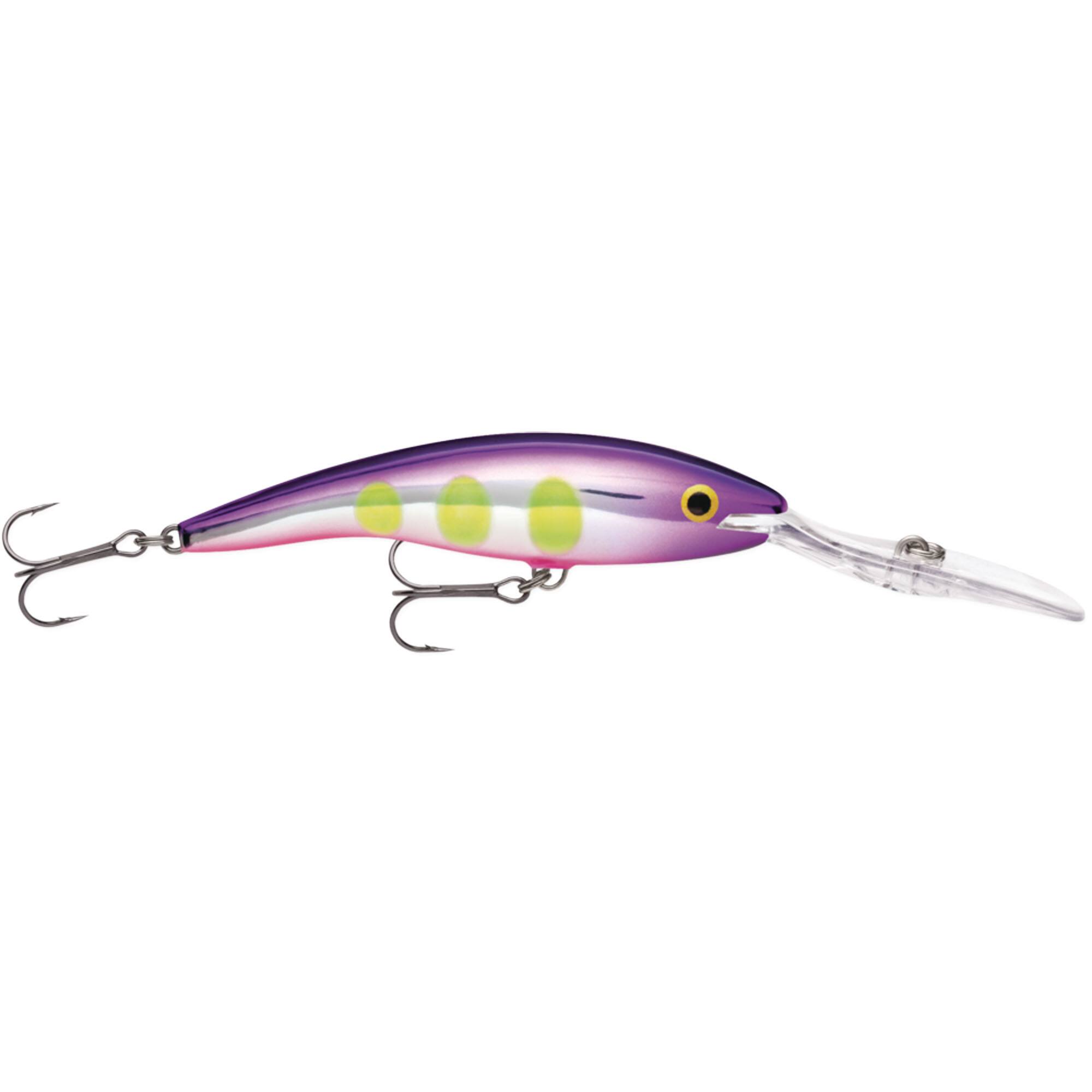 Front. Rapala - Rapala Deep Tail Dancer 09 Fishing Lure, Voodoo Haze - Voodoo Haze.