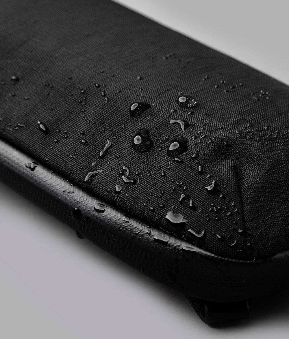 Alt View 8. ALPAKA - Flight Pouch Pro 0.7L Men's Carry-All & Organizer Clutches;Crossbody Bag for Men with RFID Blocking, Passport Holder - Black | Axoflux 400D Ripstop Nylon.