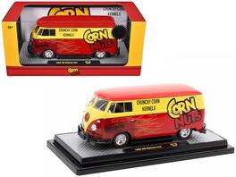 M2 - 1960 Volkswagen Delivery Van "Corn Nuts BBQ" Limited Edition to 6250 pieces Worldwide 1/24 - Red And Yellow