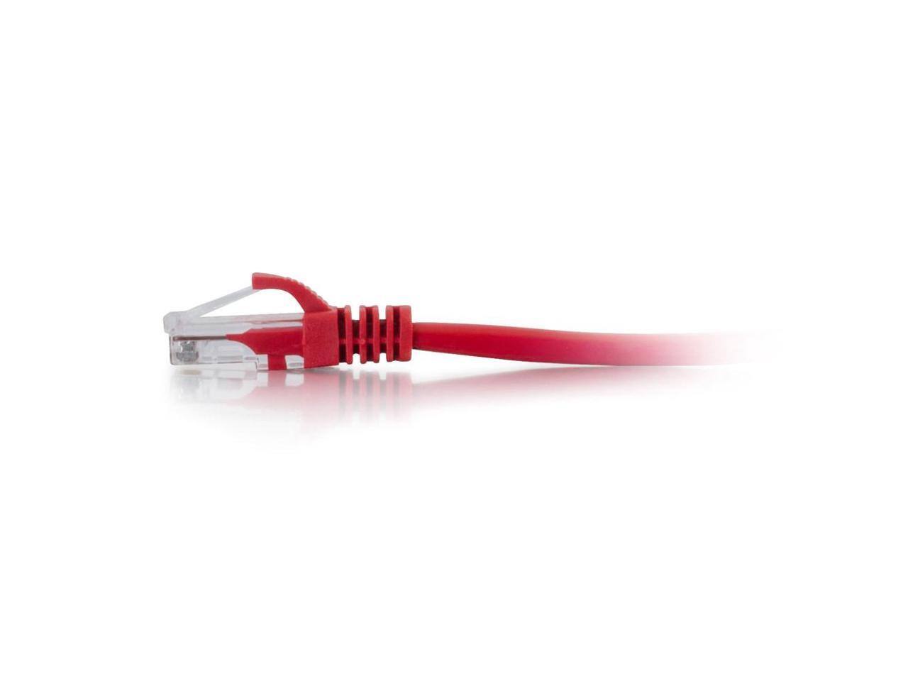 Alt View 4. Cables to Go - C2G 50810 15 ft. Cat6a Snagless Unshielded (UTP) Ethernet Network Patch Cable - Red.