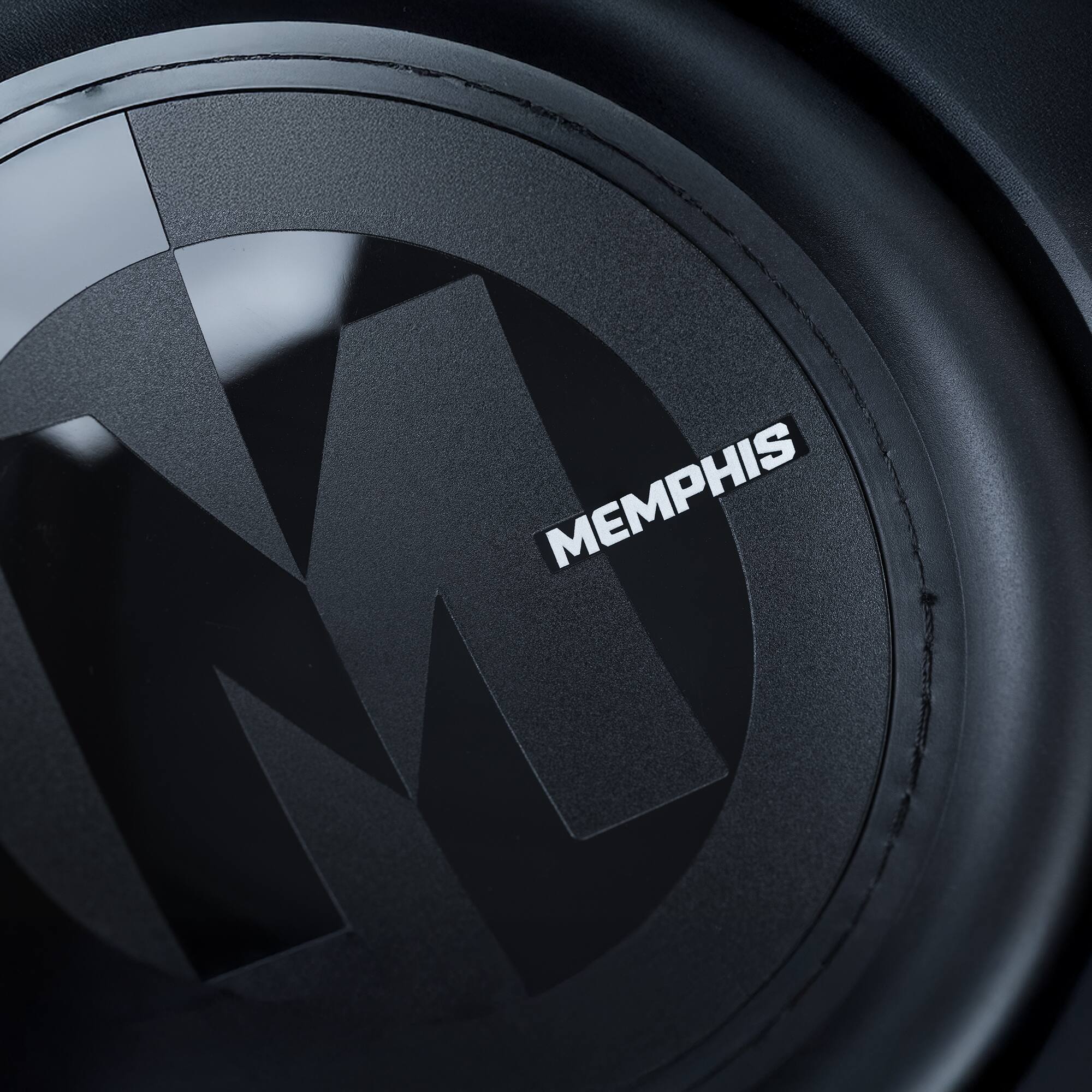 Alt View 4. Memphis Car Audio - Memphis PRX10FT Power Reference 10" 1/2/4 Ohm Selectable Impedance Subwoofer - Black/Gray.