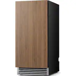 Ca'Lefort - Ice Maker, 15 Inch Panel Ready Built-In Nugget Ice Maker, 88 Lbs/Day, Under Counter Ice Machine (Panel Not Included) - Stainless Steel