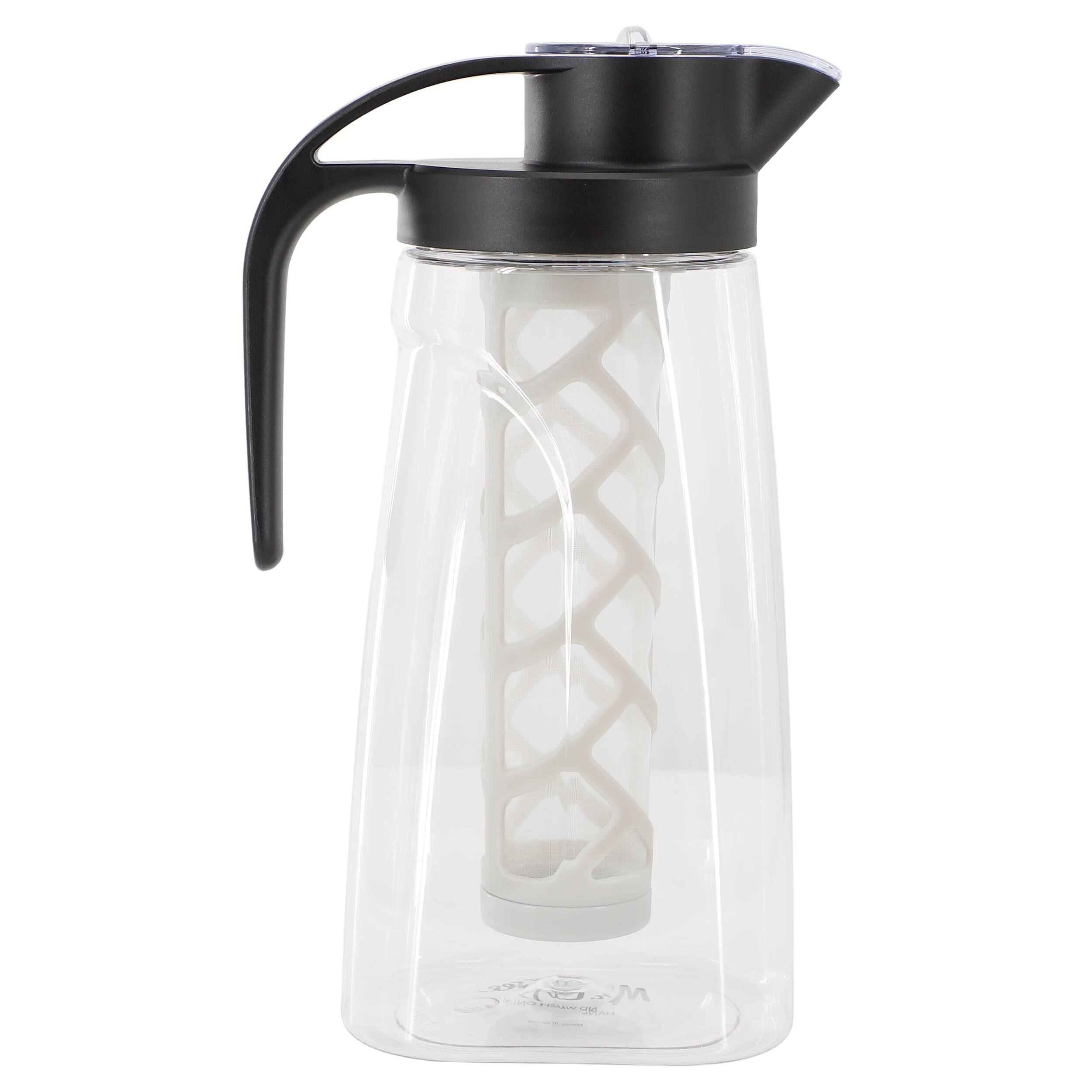Alt View 1. Mr. Coffee - Mr. Coffee Wrenley 67 Ounce Plastic Cold Brew Coffee Pitcher with Nylon Mesh Filter - Black.