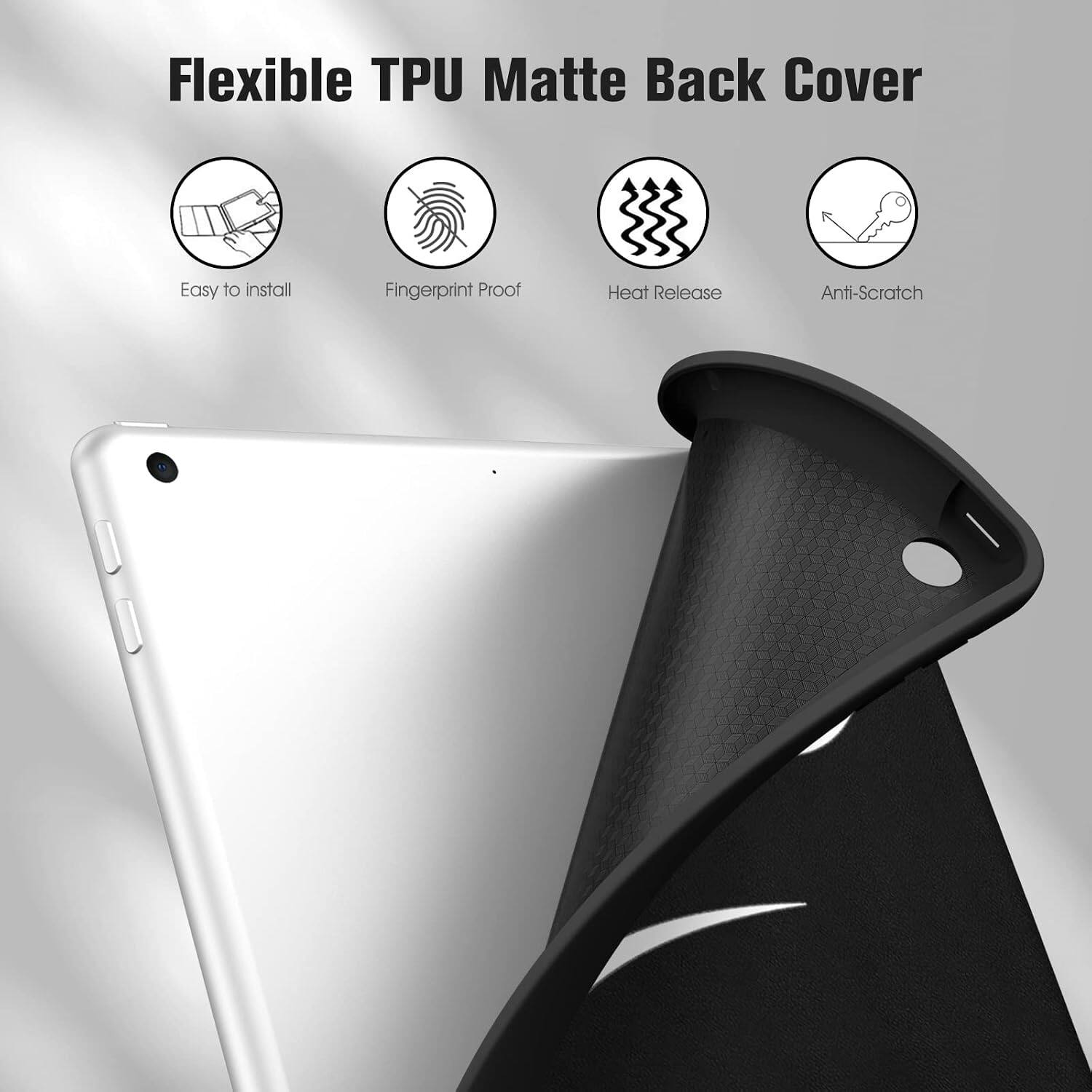 Flexible TPU Matte Back Cover

- Easy to install
- Fingerprint Proof
- Heat Release
- Anti-Scratch