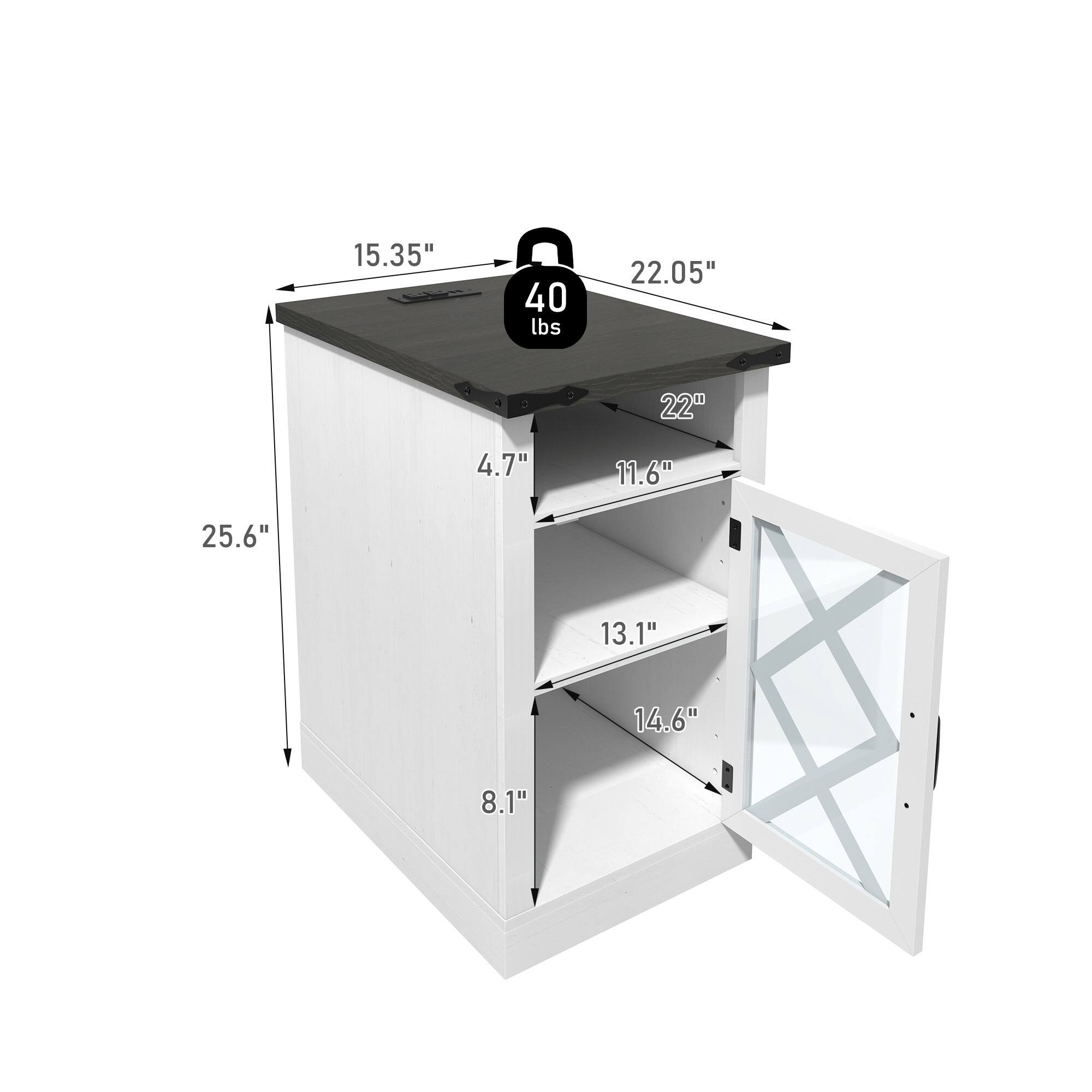 15.35" x 22.05" x 22"  
40 lbs  
4.7" x 11.6" x 25.6"  
13.1" x 14.6" x 8.1"